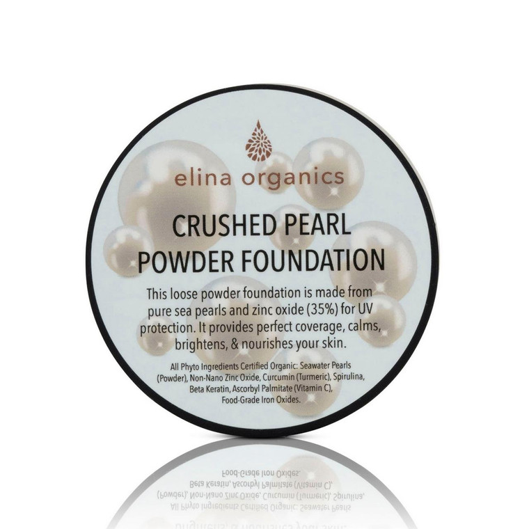 Elina Organics Skincare Crushed Pearl Powder Foundation